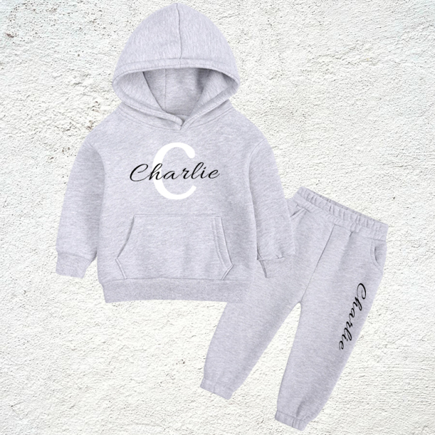 Personalized Kid Cozy Soft Extra Warm Tracksuit Set | inSet34