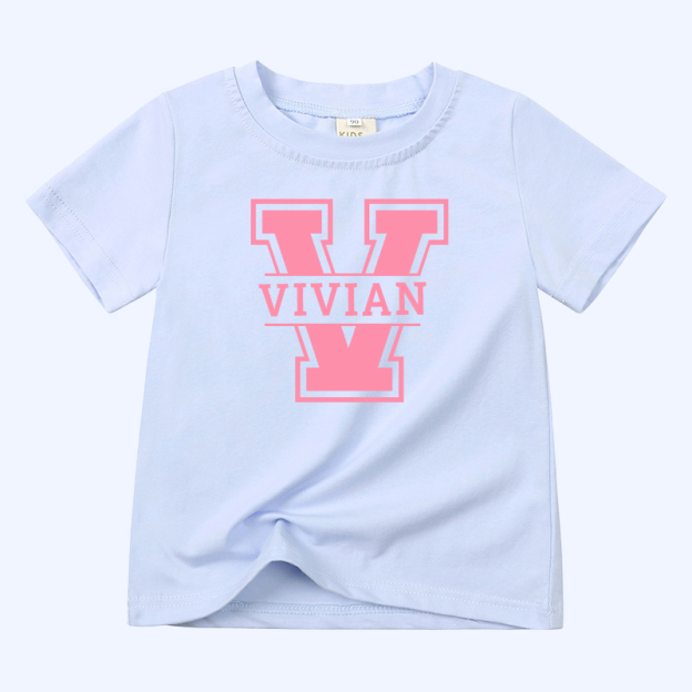 Personalized Kid Cozy Soft Color T-Shirt | inTee05