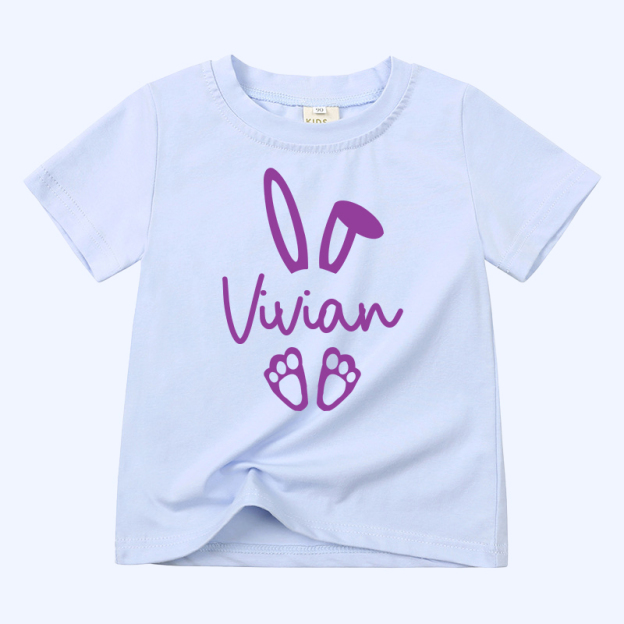 Personalized Kid Cozy Soft Easter T-Shirt | inTee07