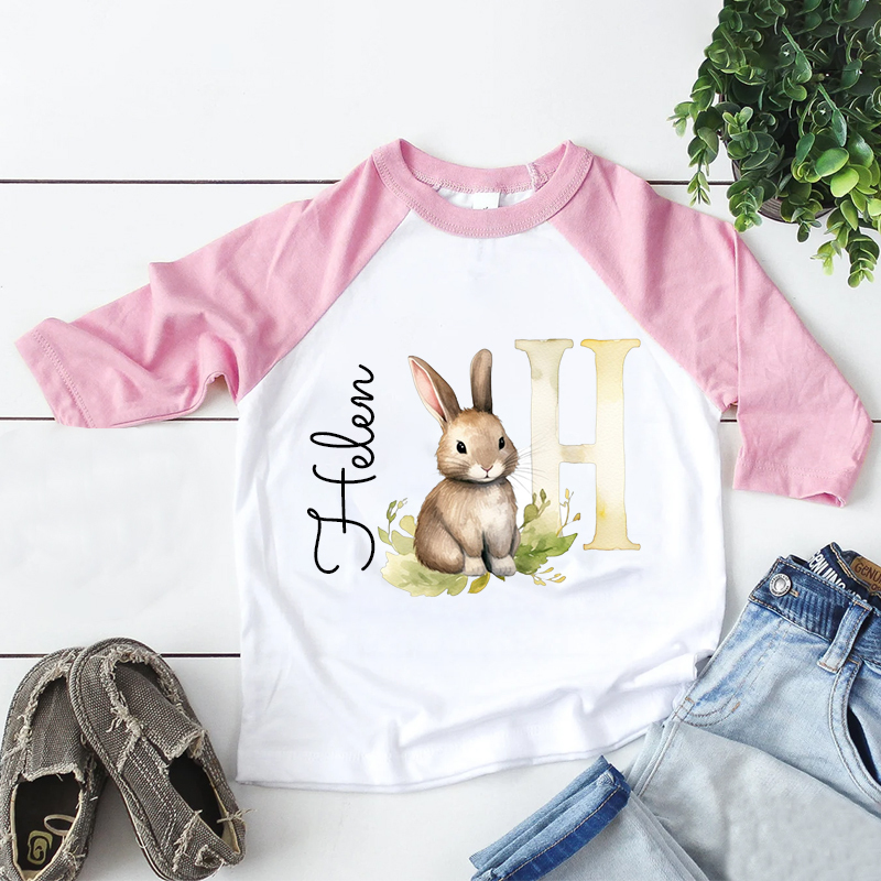 Personalized Kid Cozy Soft Bunny Sweatshirt | inSweatshirt50