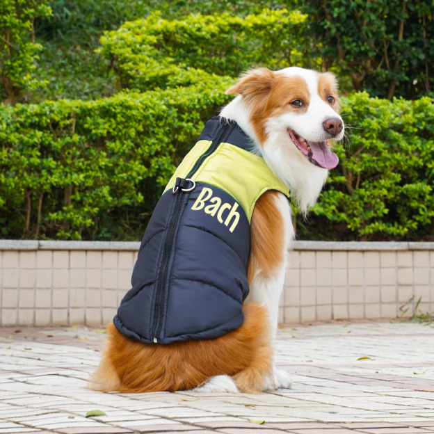 Personalized Pets Warm Puffer Vest | BKPet14701