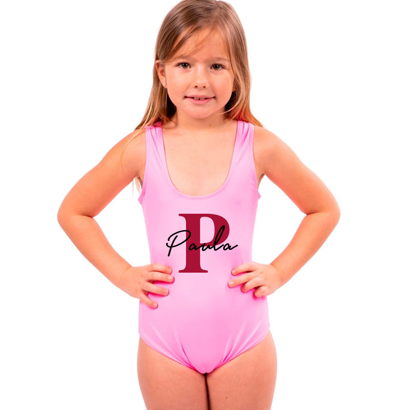 Personalized Monogrammed  Color Swimsuit for Summer | InSwin01