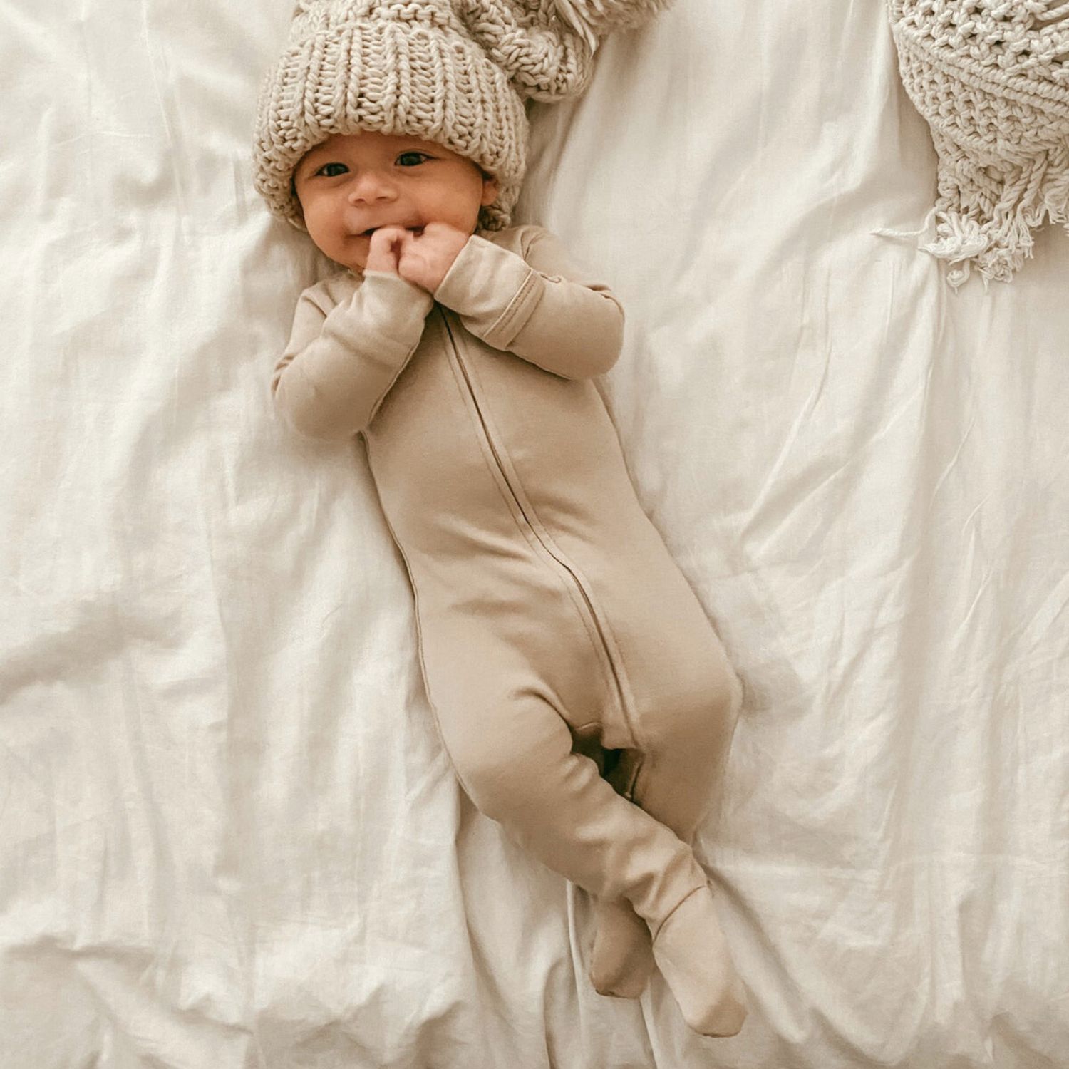 Personalized Embroidery Kids Cozy Soft Sweatshirt Romper | inRomper24