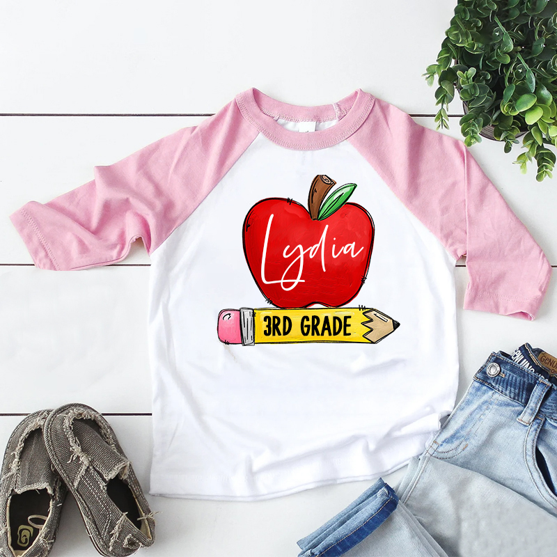 Personalized Kid Cozy Back to School Sweatshirt | inSweatshirt65