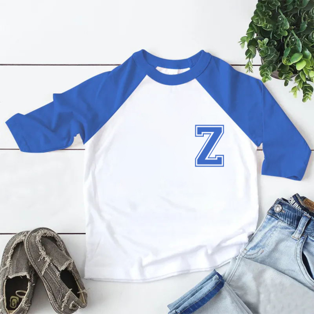 Personalized Kid Initial Cozy Soft Crewneck Sweatshirt | inSweatshirt68