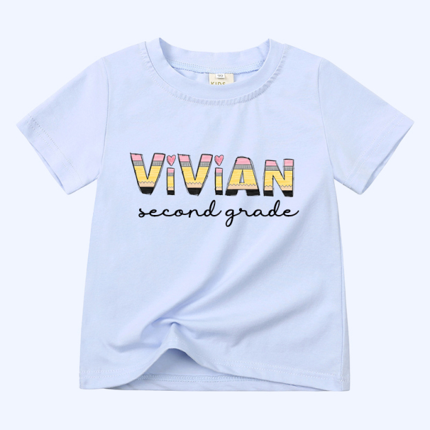 Personalized Kid Cozy Back to School T-Shirt | inTee10