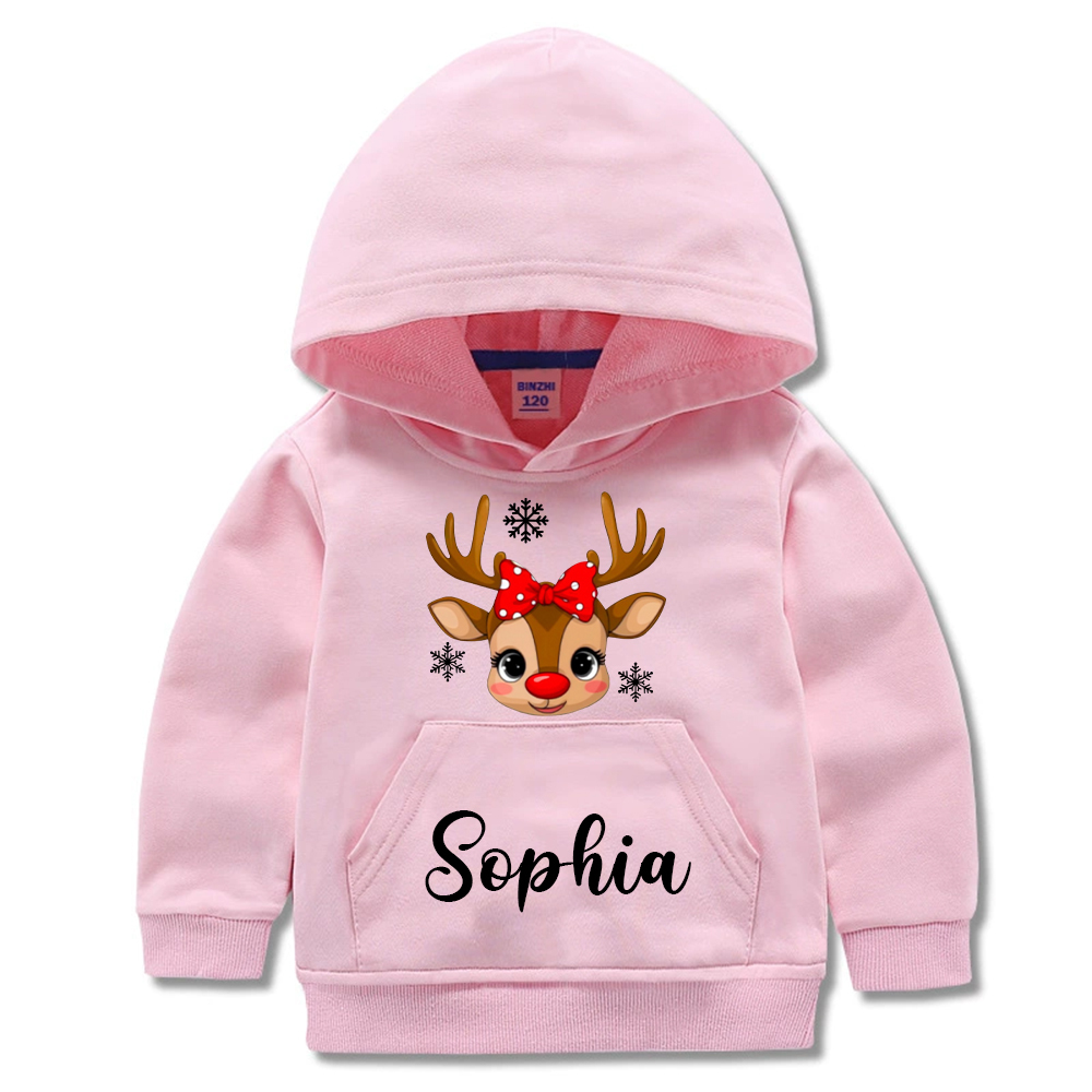 Personalized Kids Lovely Christmas Hoodie | InSweatshirt81