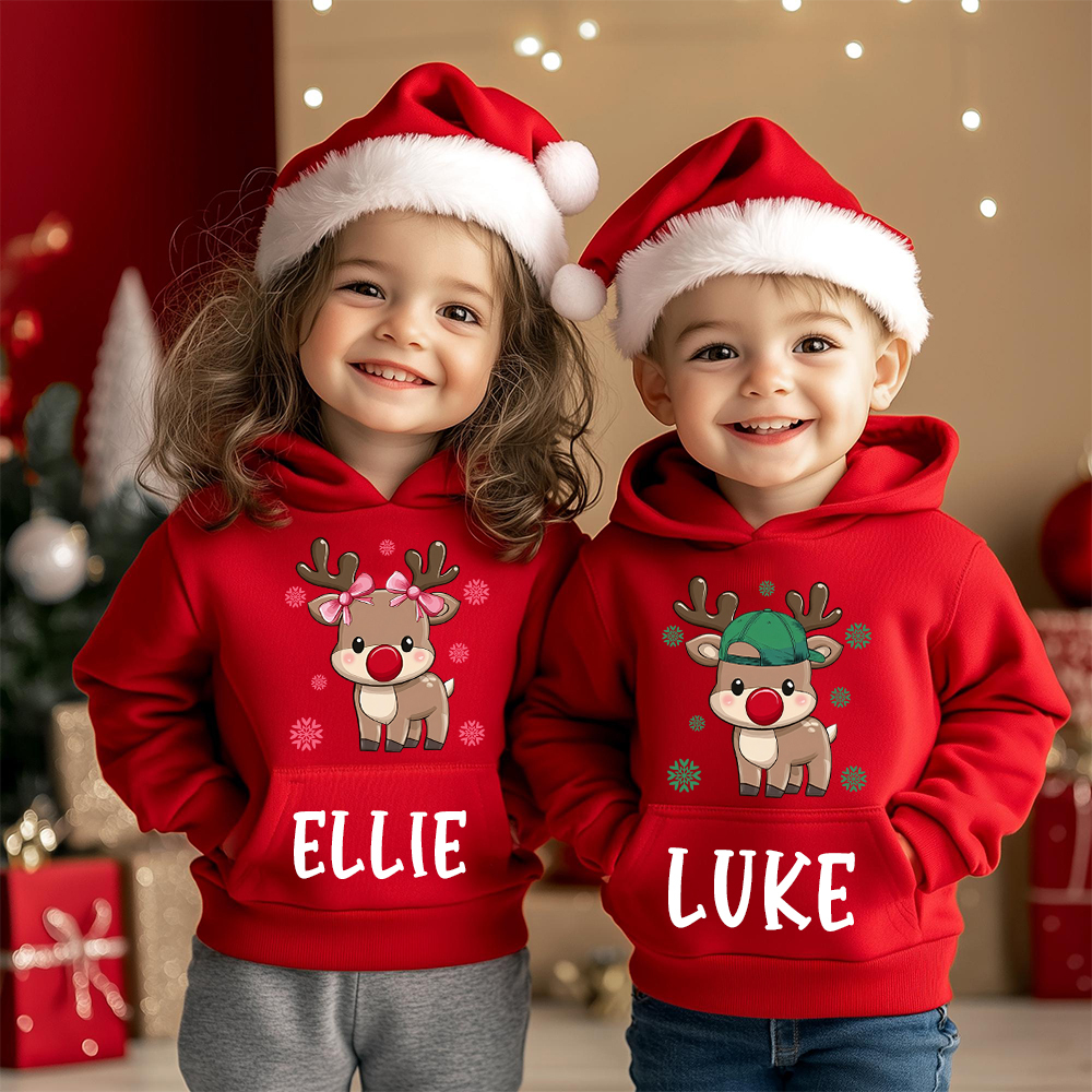 Personalized Kids Lovely Christmas Hoodie | InSweatshirt82