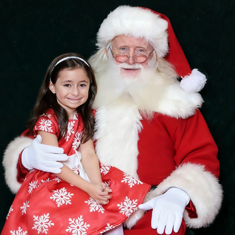 Personalized Girls Christmas Snowflake Princess Dress | inDress01