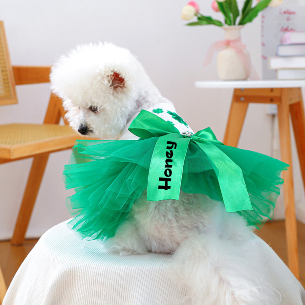 Personalized Pet Lucky St. Patrick's Day Dress | inCloth11