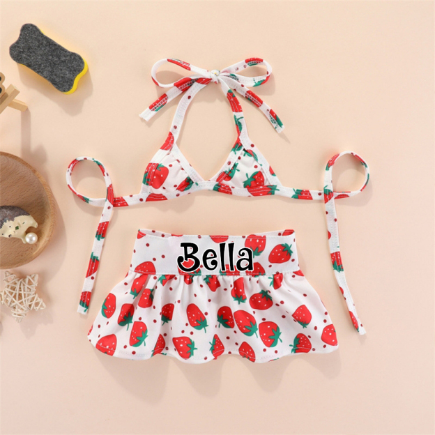 Personalized Pet Bikini Swimsuit Set | inCloth43