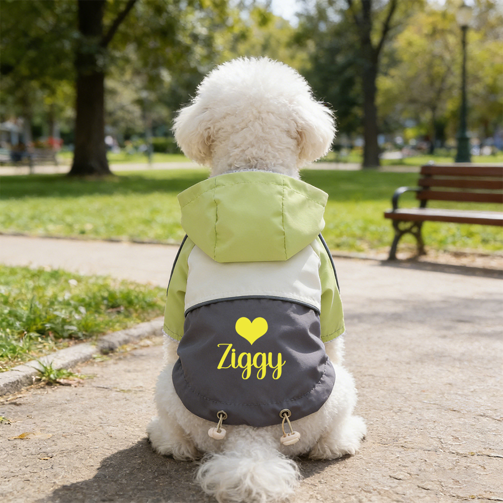 Personalized Name Pet Waterproof Jacket | inCloth54