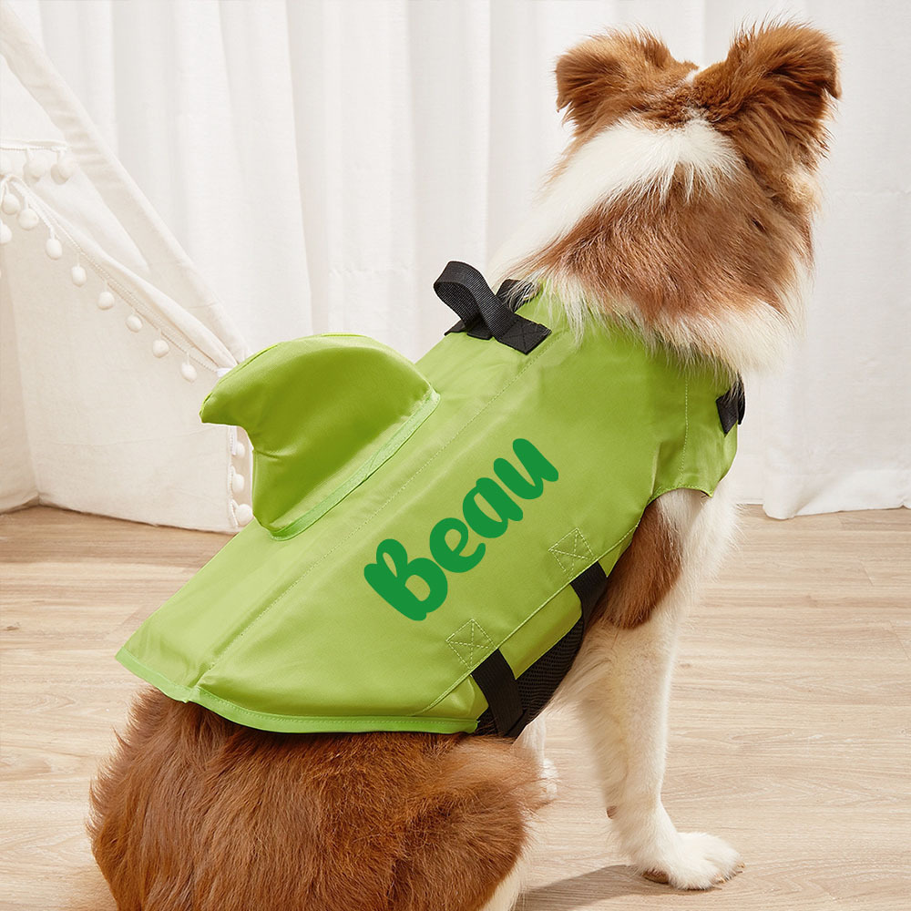Personalized Name Pet Shark Life Jacket | inCloth56