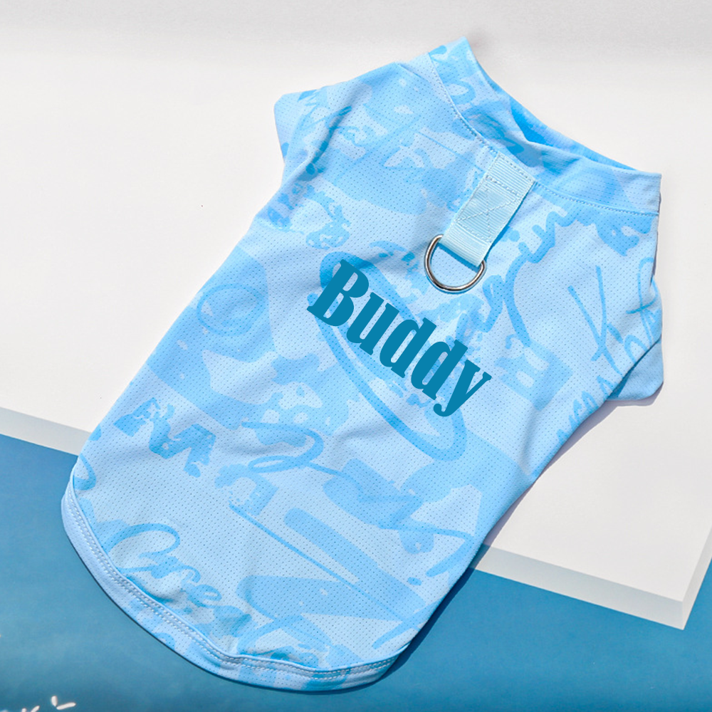 Personalized Pet Summer Ice Sensation Vest | inCloth109