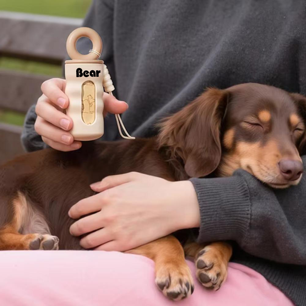 Personalized Portable Pet Poop Bag Organizer | inAccs57