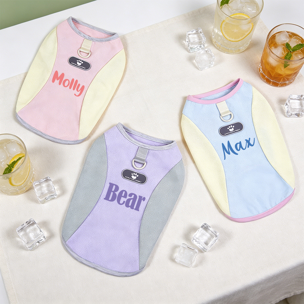 Personalized Summer Cooling And Breathable Pet Clothing | inCloth110