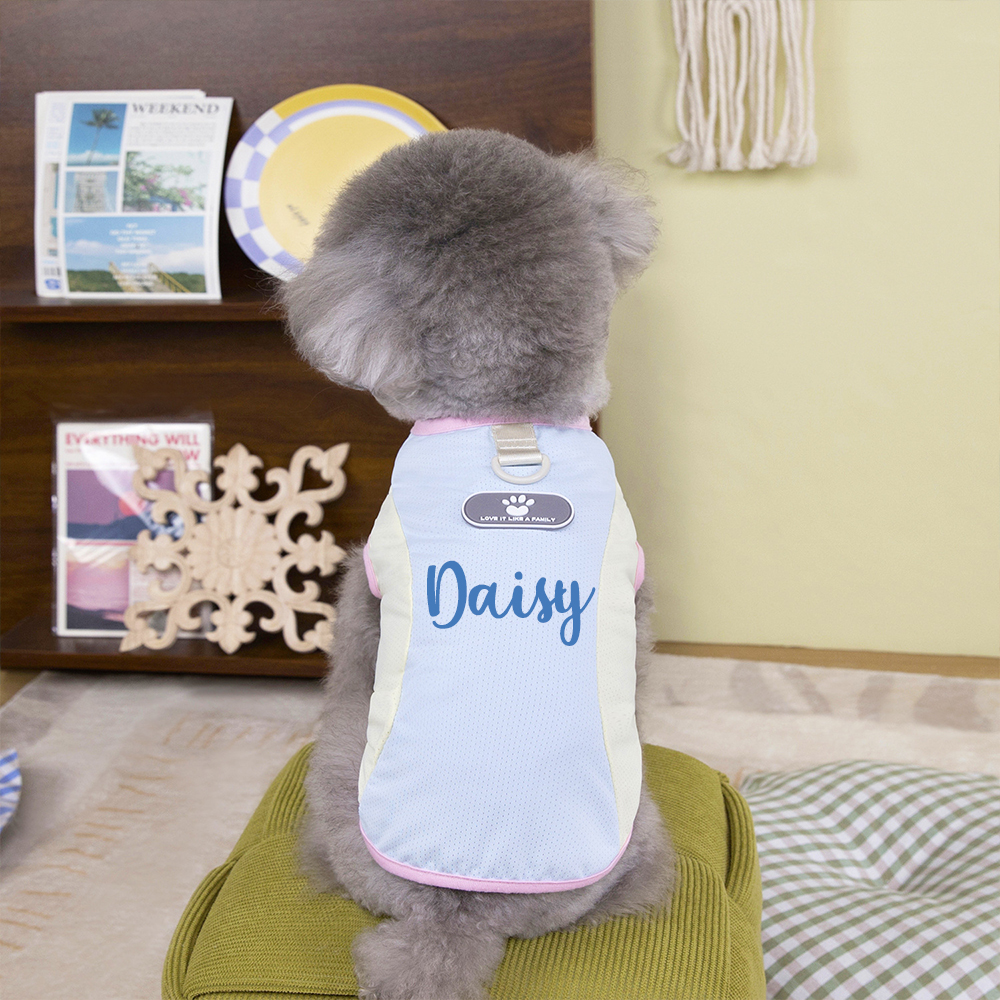 Personalized Summer Cooling And Breathable Pet Clothing | inCloth110