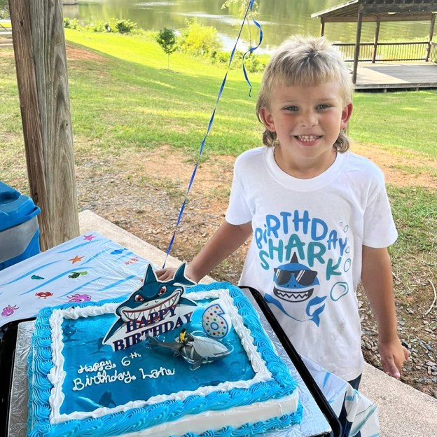 Personalized Shark Birthday T-Shirt | inBirth31