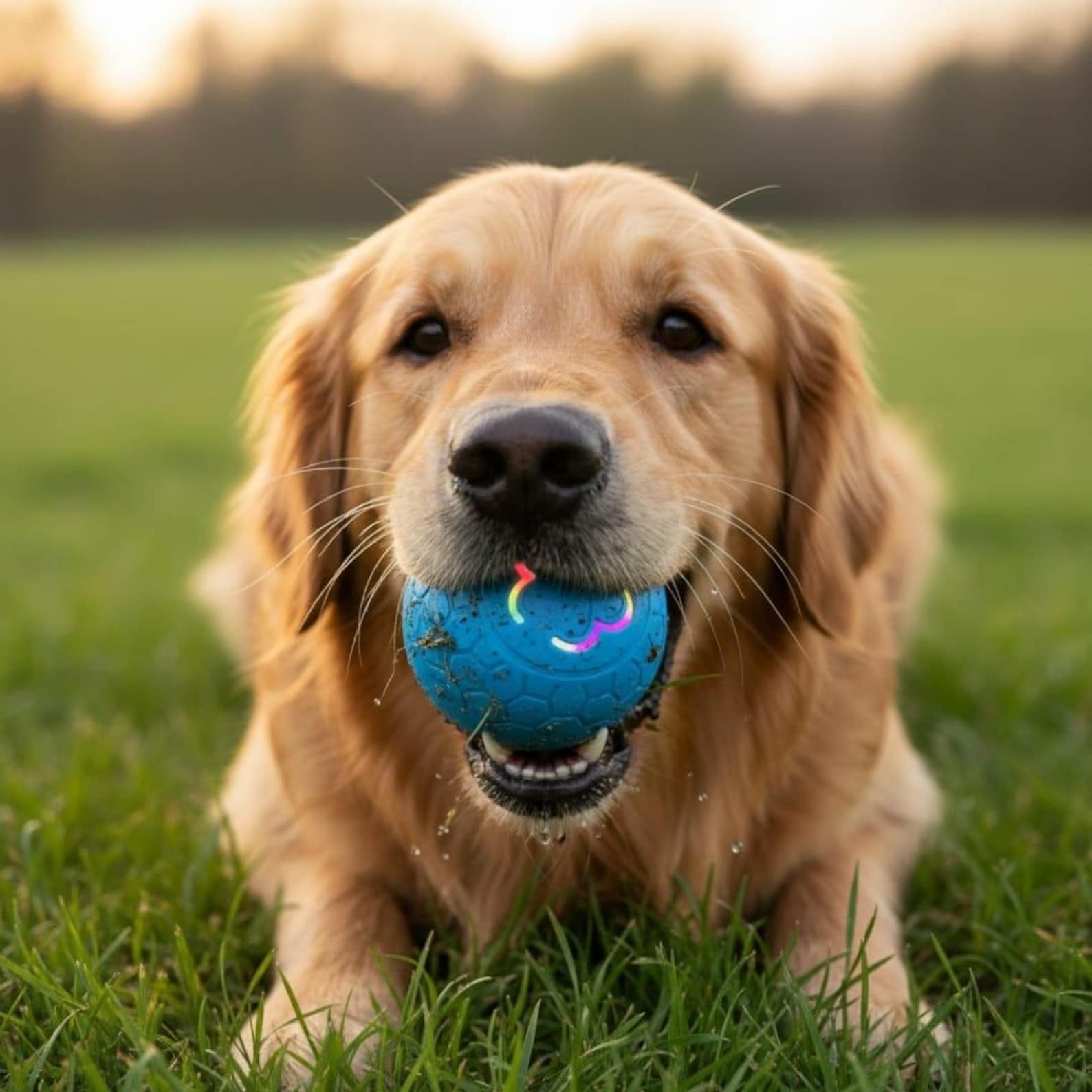 Personalized Rechargeable Electronic Pet Bouncing Ball Toy | inToy08