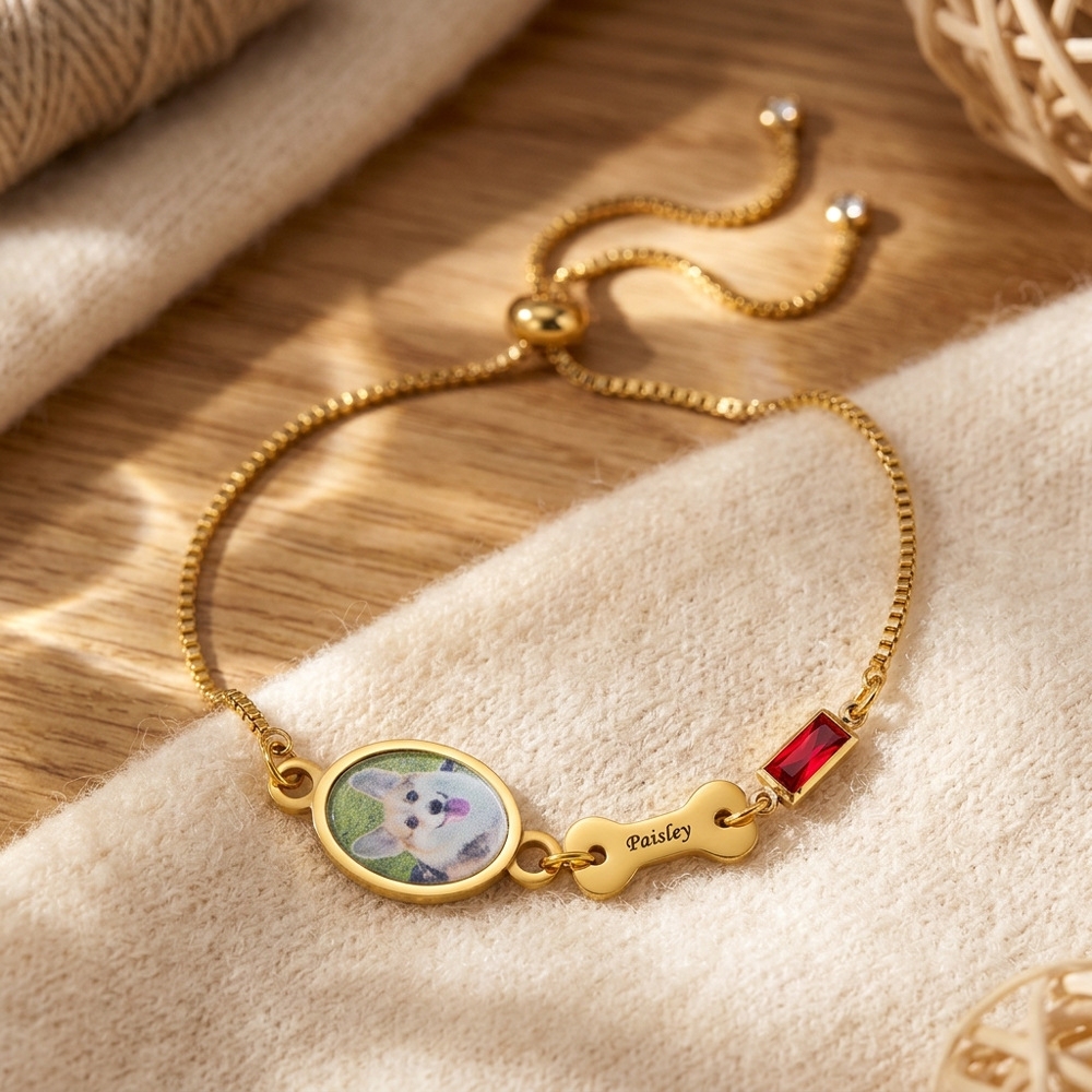 Personalized Pet Photo Memorial Bracelet | inAccs36