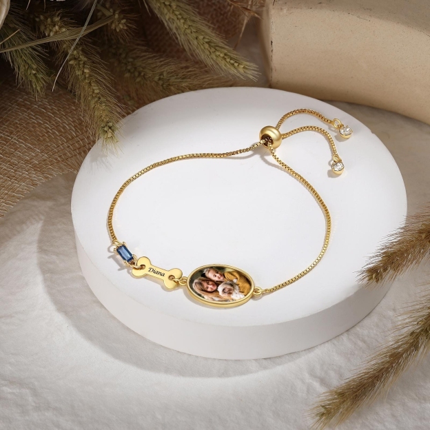 Personalized Pet Photo Memorial Bracelet | inAccs36