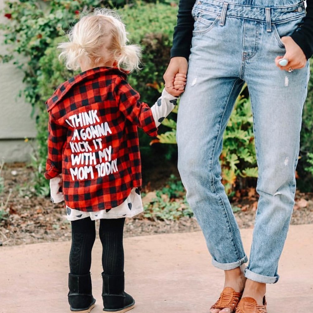 Personalized Name Kids Flannel Jacket | inJacket34