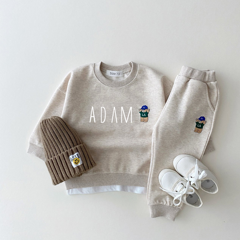 Personalized Kids Teddy Bear Set | inSet31 (Beanie and Shoes not included)