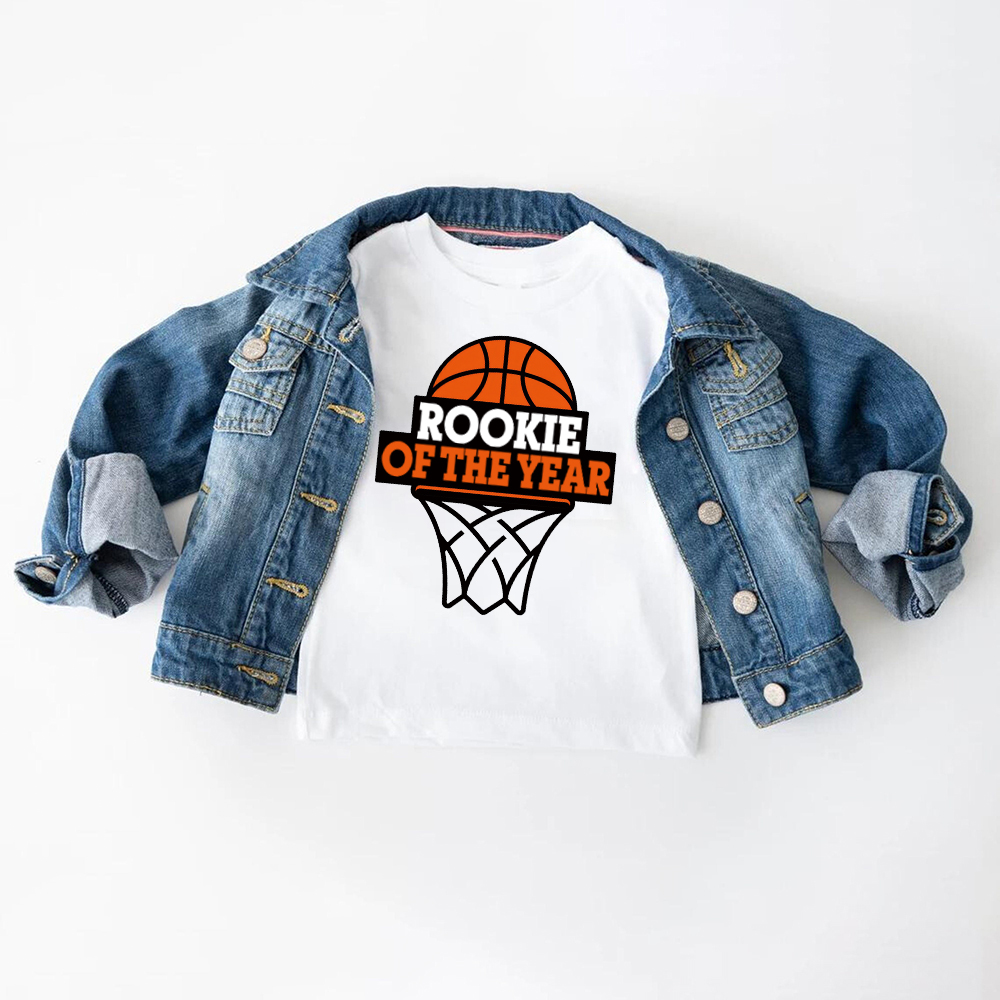 Personalized Basketball Rookie Of The Year Birthday T-Shirt | inBirth03