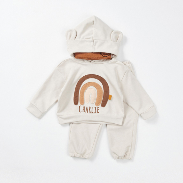 Personalized Kids Cozy Rainbow Set | inSet32