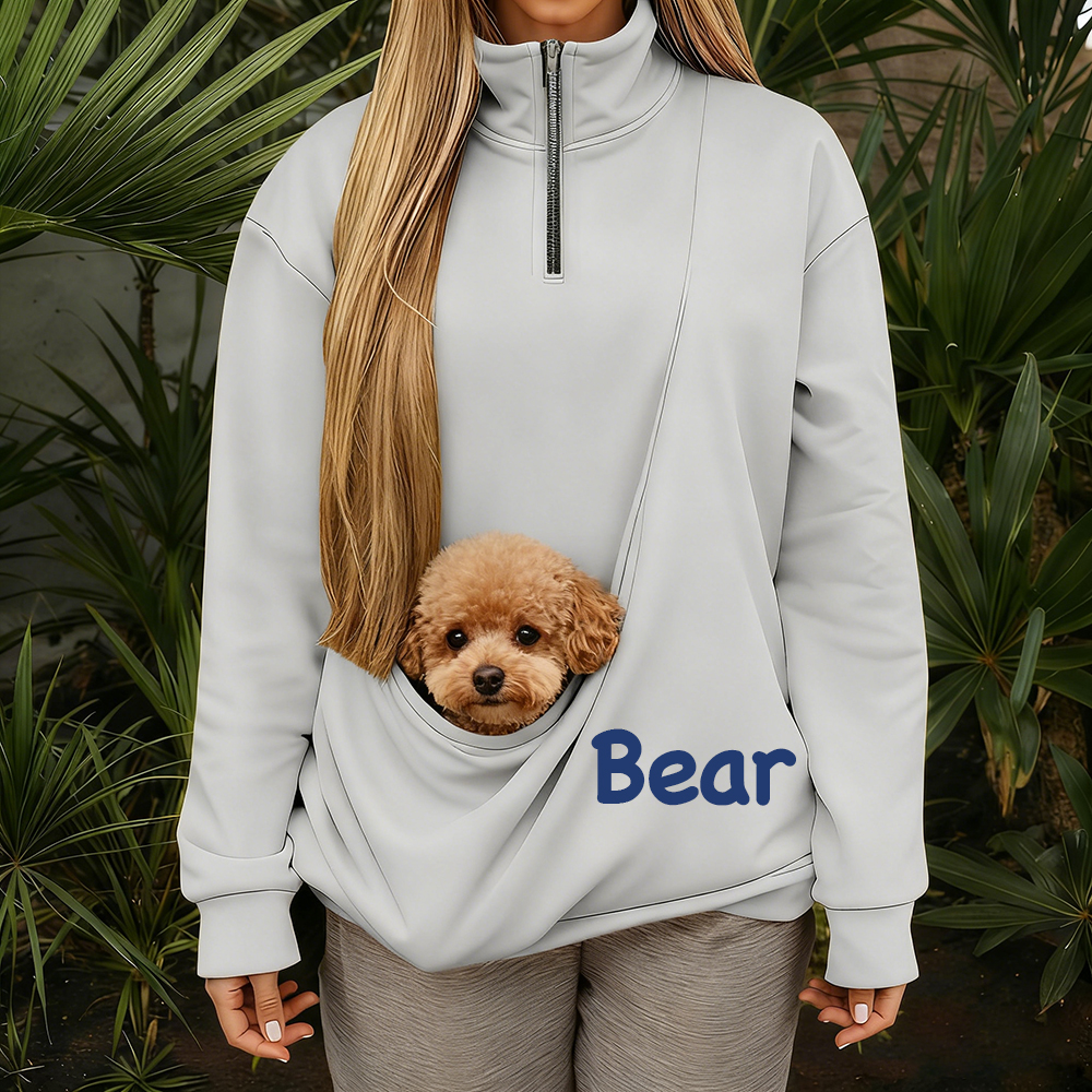 Personalized Name Cozy Pet Carrier Sweater | KKCloth332