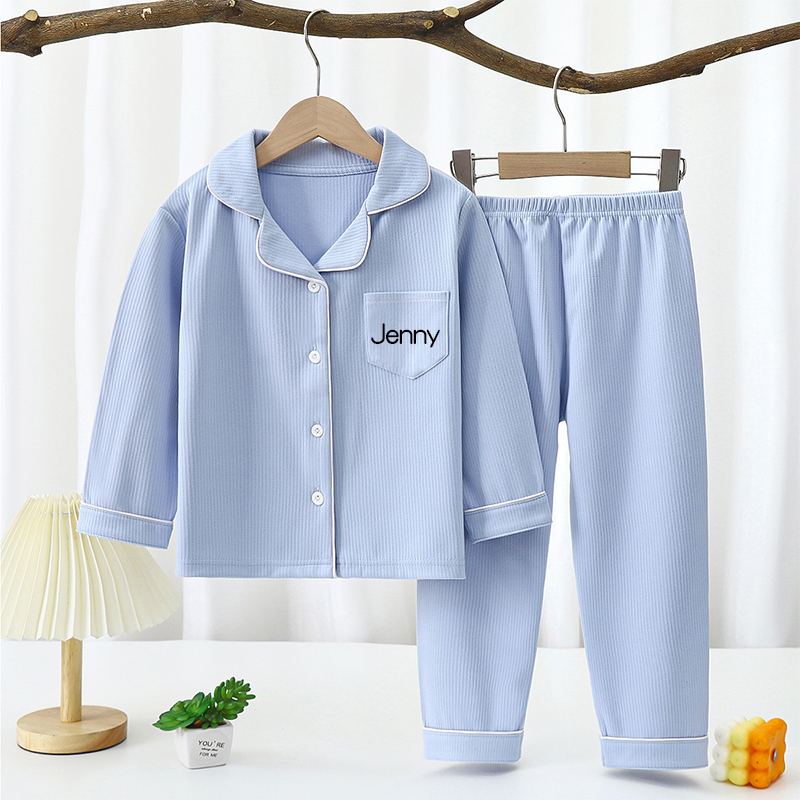 Personalized Christmas Kids Pajamas Set | inSet35