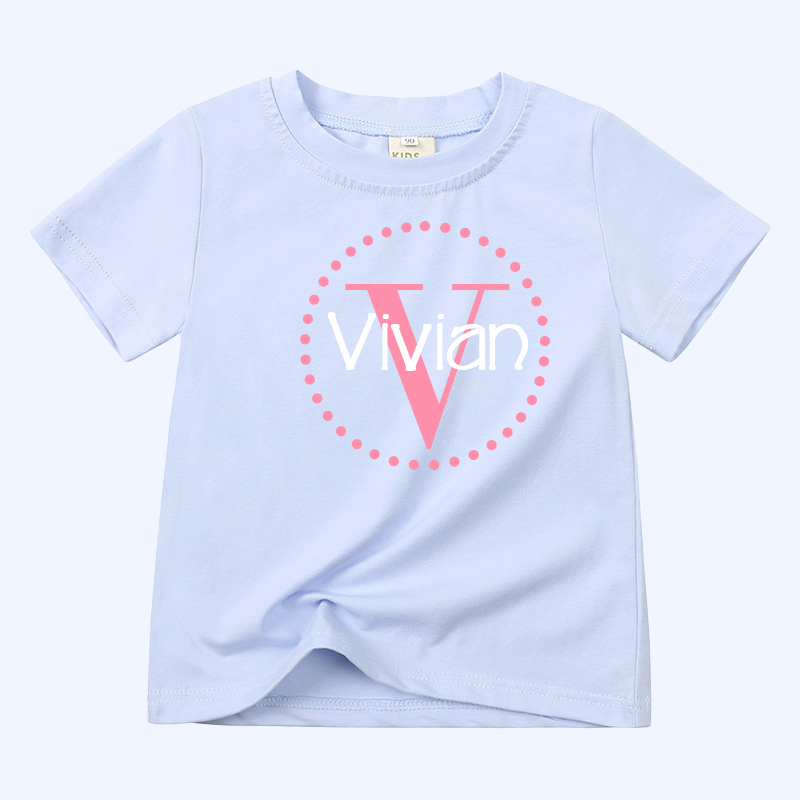 Personalized Kid Cozy Soft Color T-Shirt | inTee06
