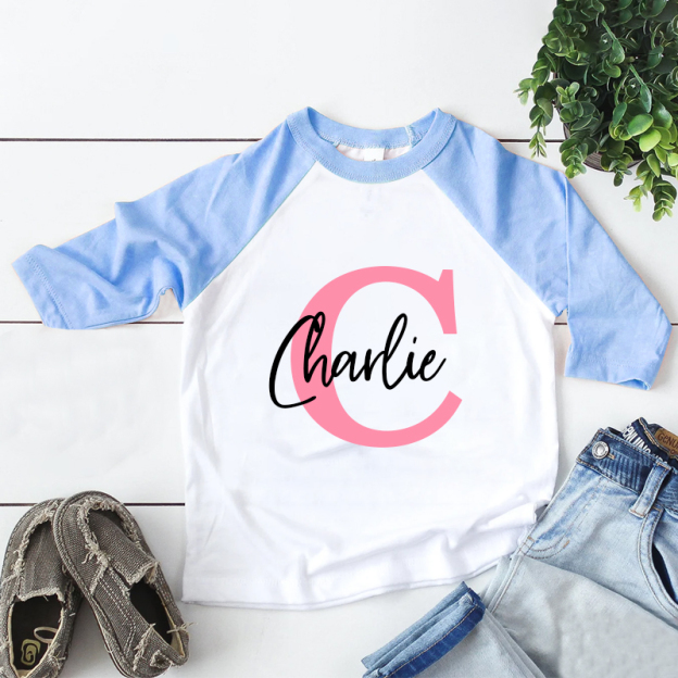 Personalized Kid Cozy Soft Monogrammed Sweatshirt | inSweatshirt40