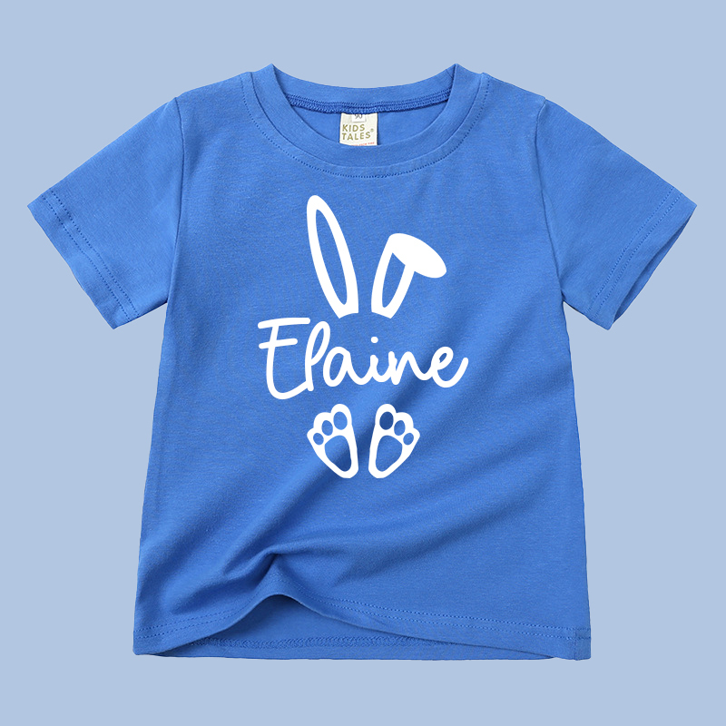 Personalized Kid Cozy Soft Easter T-Shirt | inTee07
