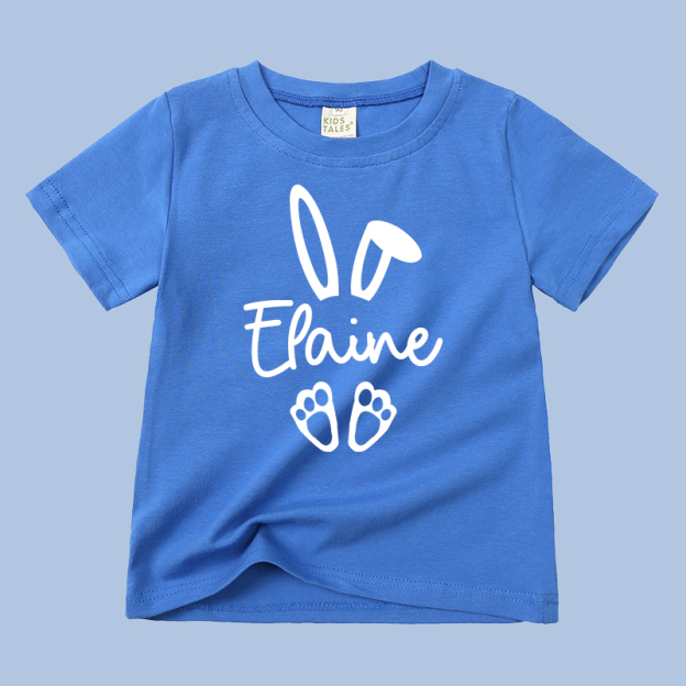 Personalized Kid Cozy Soft Easter T-Shirt | inTee07
