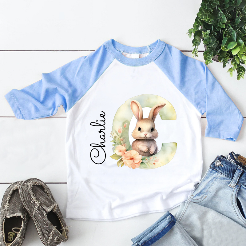Personalized Kid Cozy Soft Bunny Sweatshirt | inSweatshirt50