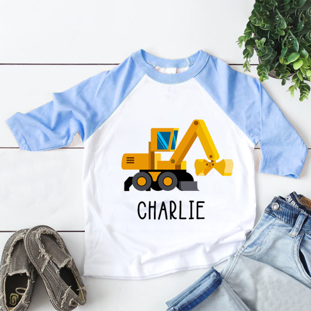 Personalized Kid Cozy Soft Truck Sweatshirt | inSweatshirt55