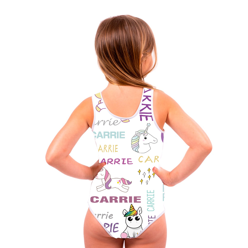 Personalized Unicorn Pattern Swimsuit for Summer | InSwin07