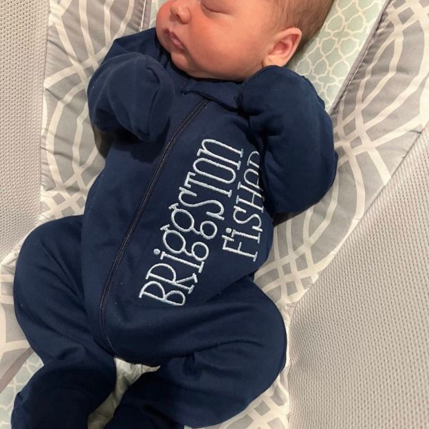 Personalized Embroidery Kids Cozy Soft Sweatshirt Romper | inRomper24