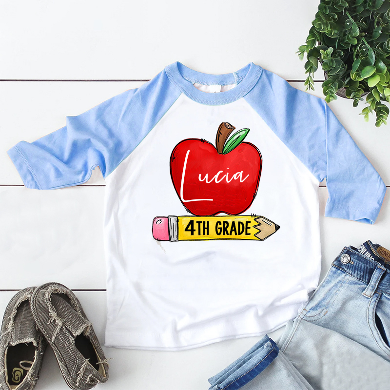 Personalized Kid Cozy Back to School Sweatshirt | inSweatshirt65