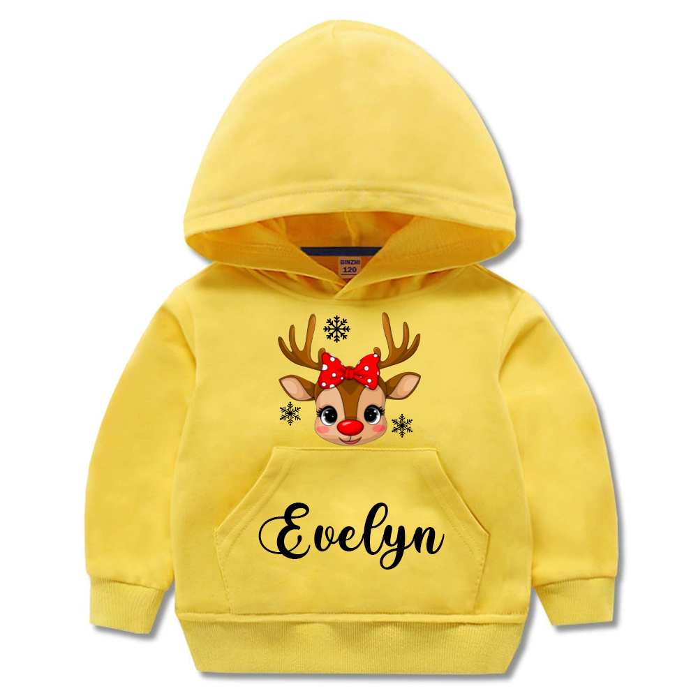 Personalized Kids Lovely Christmas Hoodie | InSweatshirt81