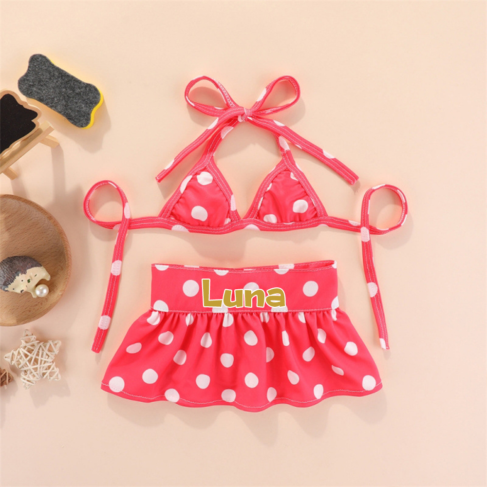 Personalized Pet Bikini Swimsuit Set | inCloth43