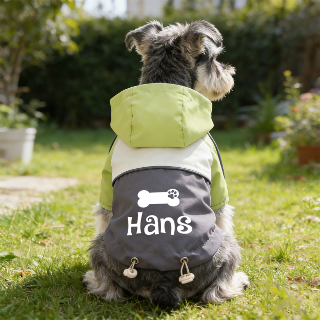 Personalized Name Pet Waterproof Jacket | inCloth54