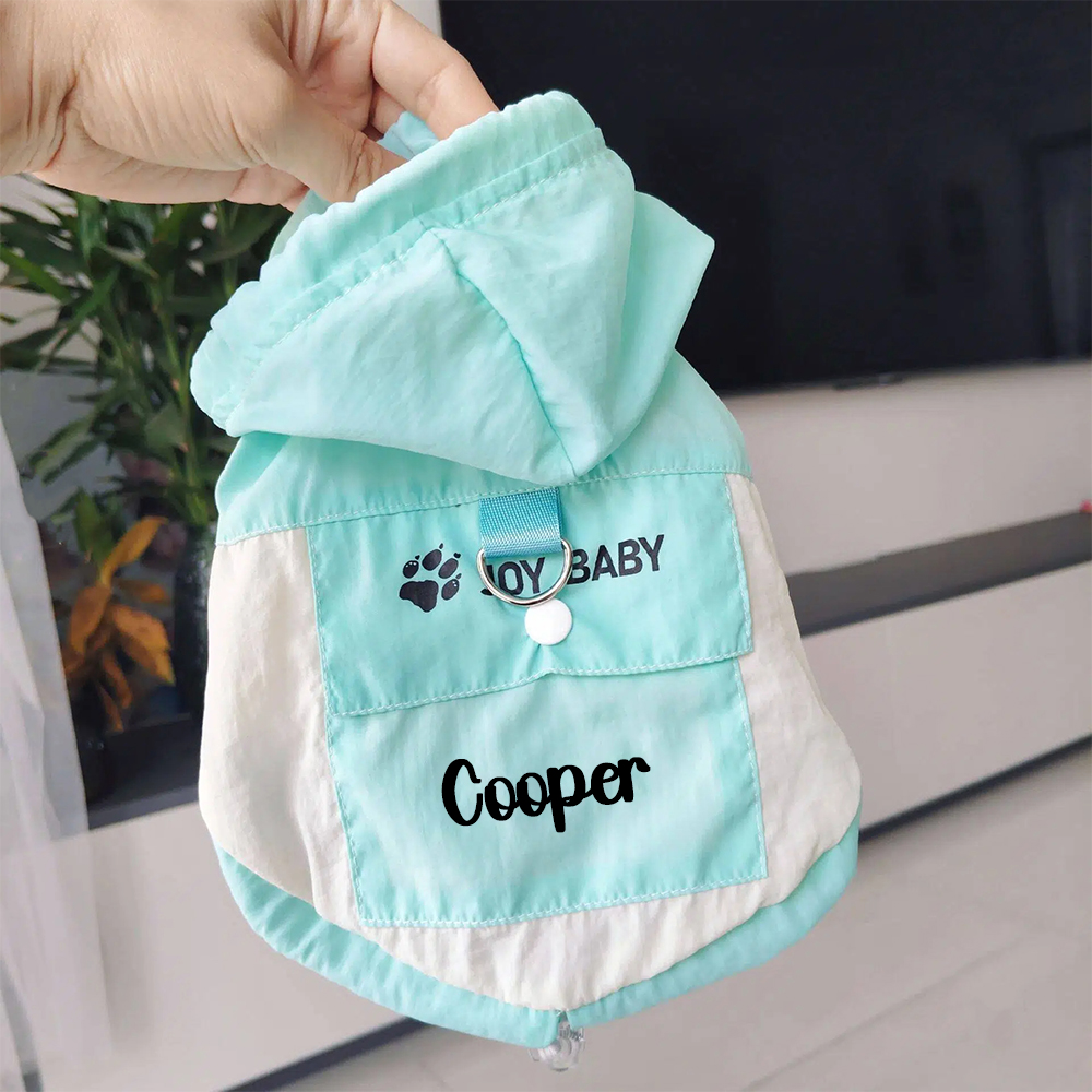 Personalized Name Pet Lightweight UV Protection Hoodie | inCloth99