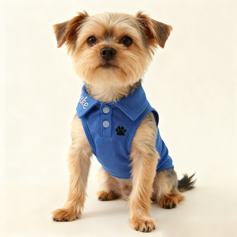 Personalized Embroidered Dog Cat Polo Shirt | inCloth108