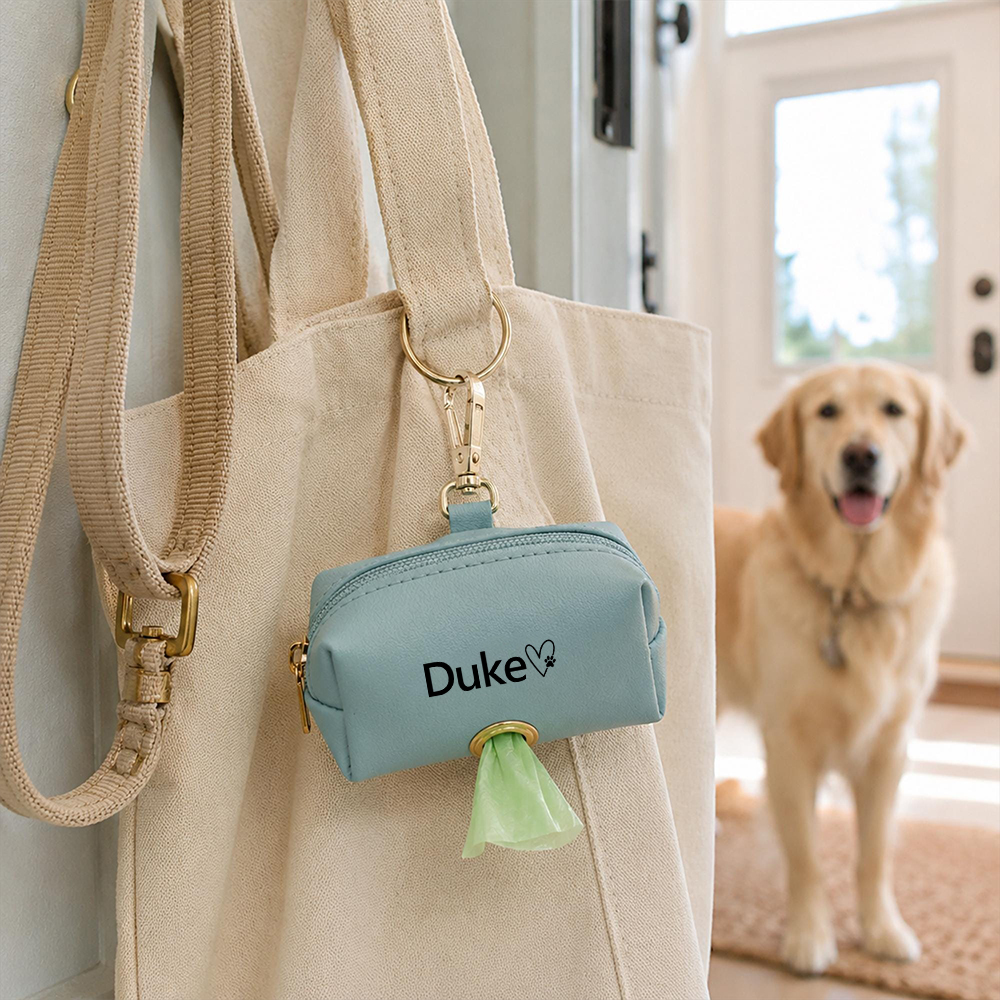 Personalized Name Pet Poop Bag Storage Bag | inAccs62