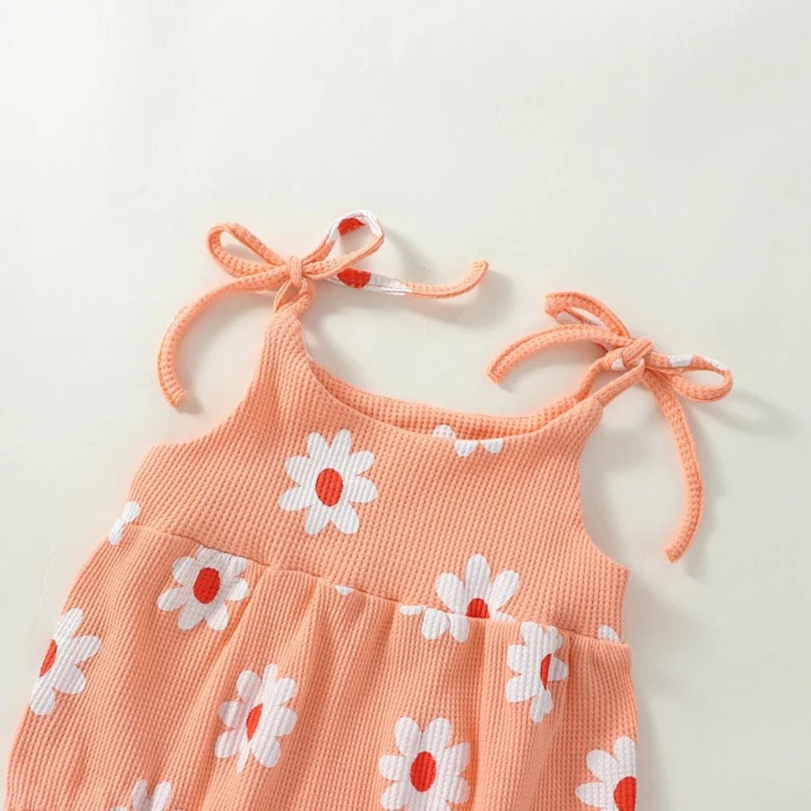Personalized Embroidery Baby Cozy Soft Flower Design Outfit | inRomper26