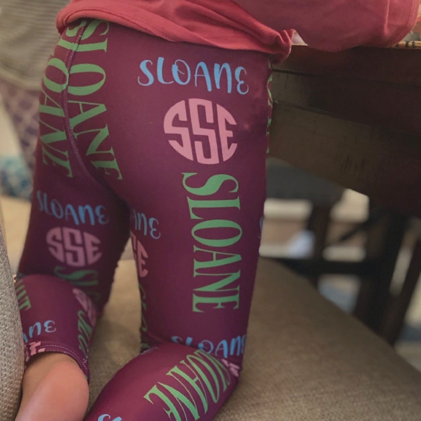 Personalized Kids Color Name Legging | inLegging02