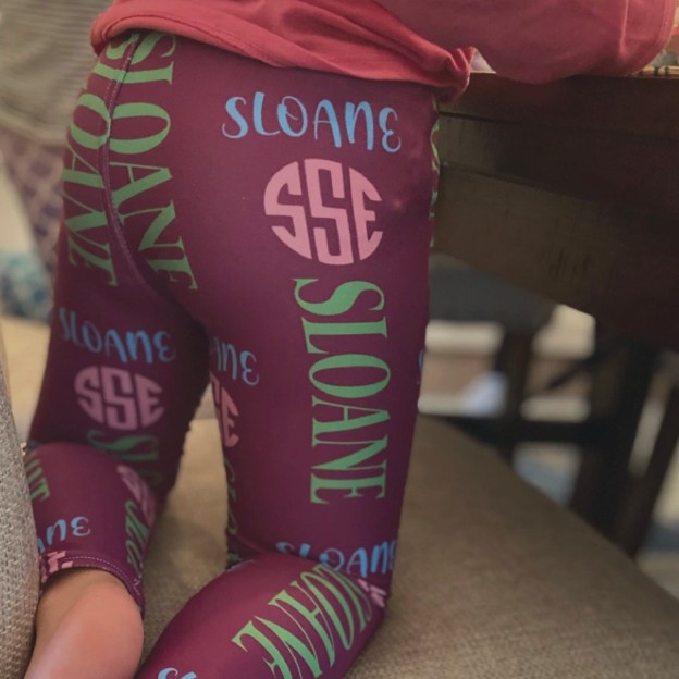 Personalized Kids Color Name Legging | inLegging02