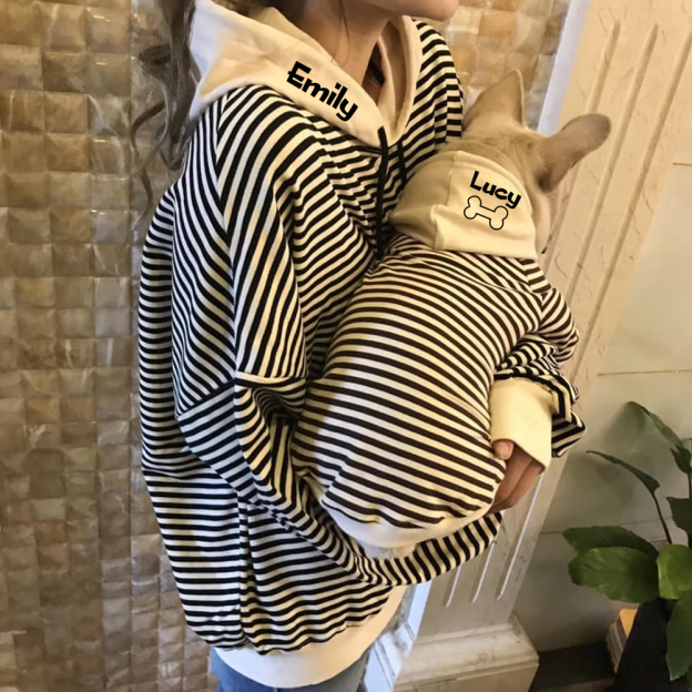 Personalized Name Pet & Owner Hoodie Set | inCloth08